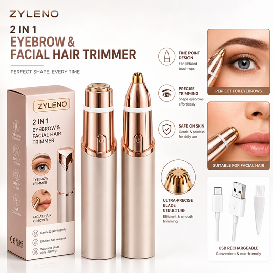 Zyleno 2 in 1 Facial Hair Remover