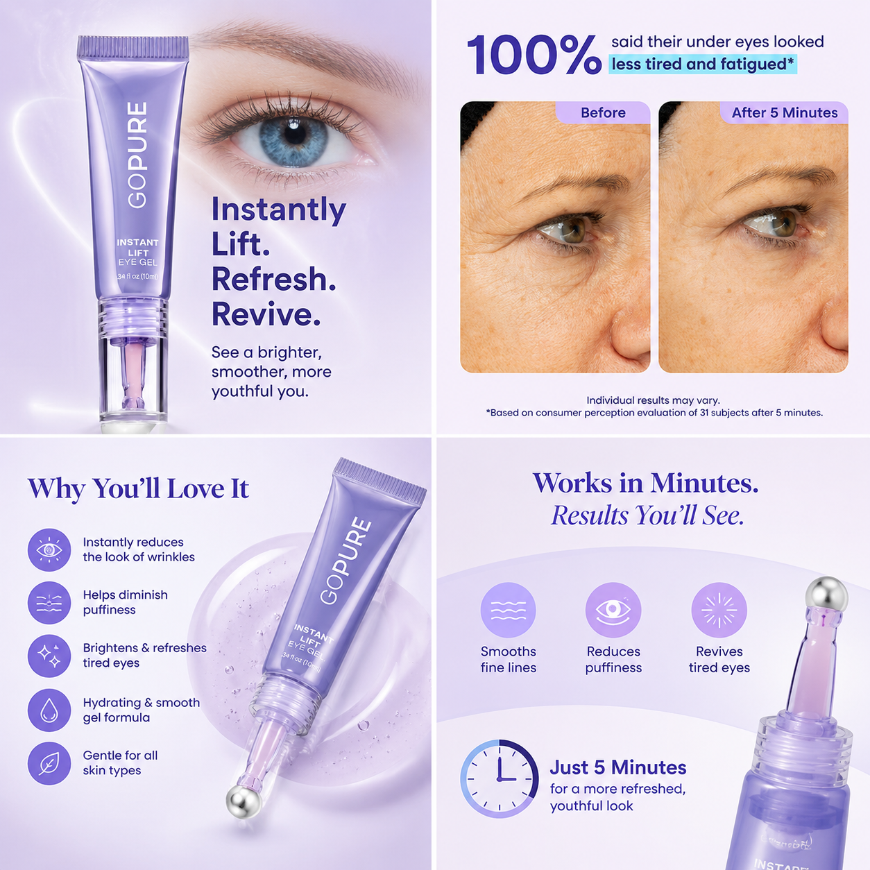 Instant Under Eye Tightener – Look Refreshed in Just Minutes
