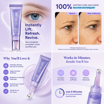 Instant Under Eye Tightener – Look Refreshed in Just Minutes
