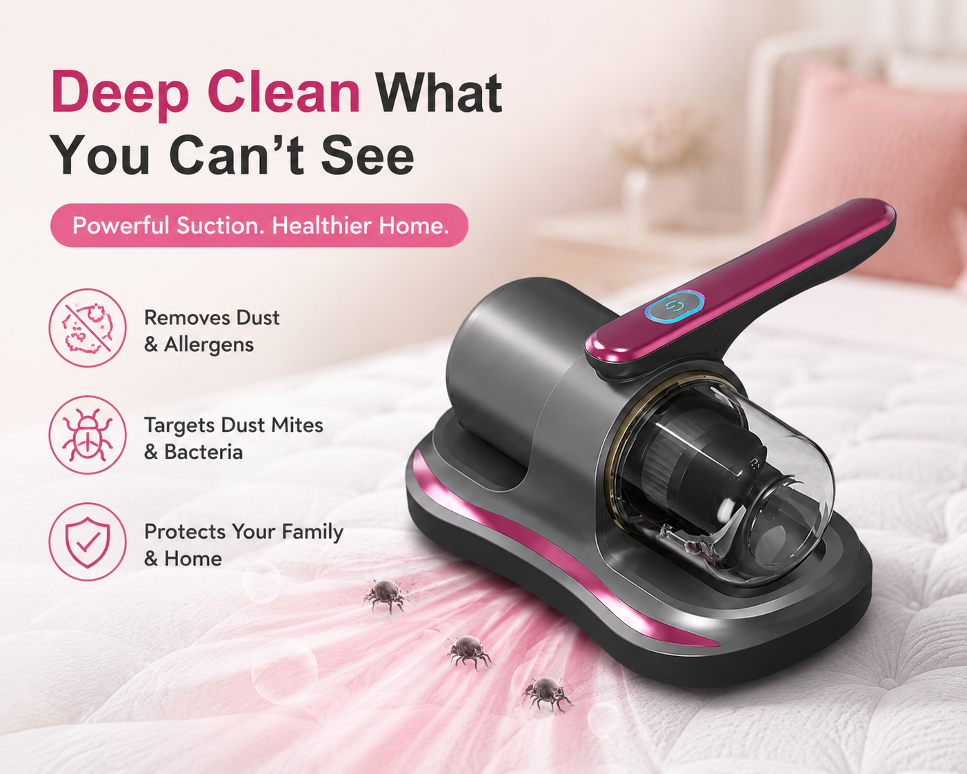 Zyleno SleepPure™ Mattress Vacuum