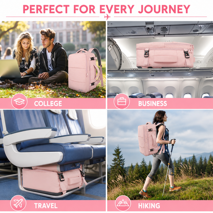 Zyleno Women’s Convertible Travel Backpack