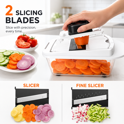 Zyleno PrepMaster 12-in-1 Vegetable Chopper