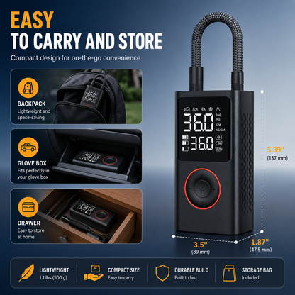 Zyleno One Portable Tire Inflator