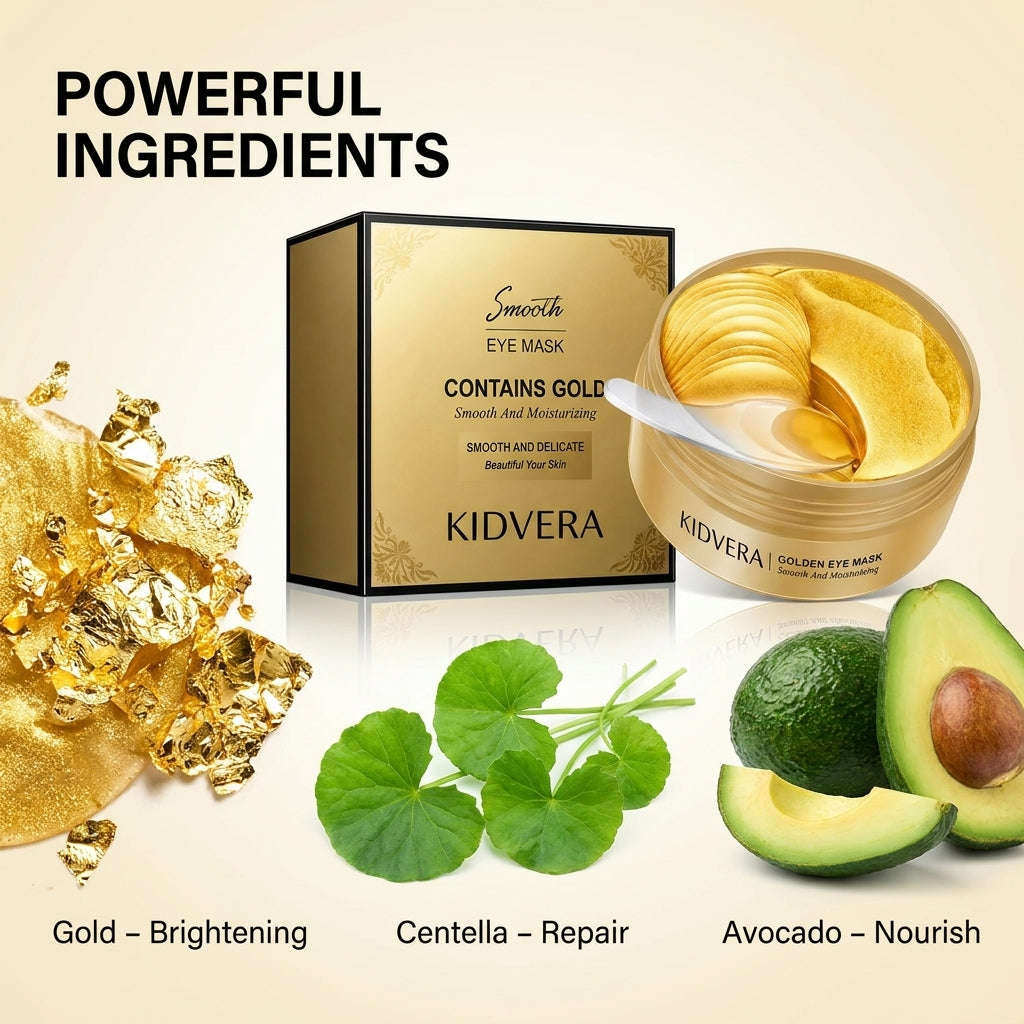 KIDVERA Golden Radiance Eye Mask