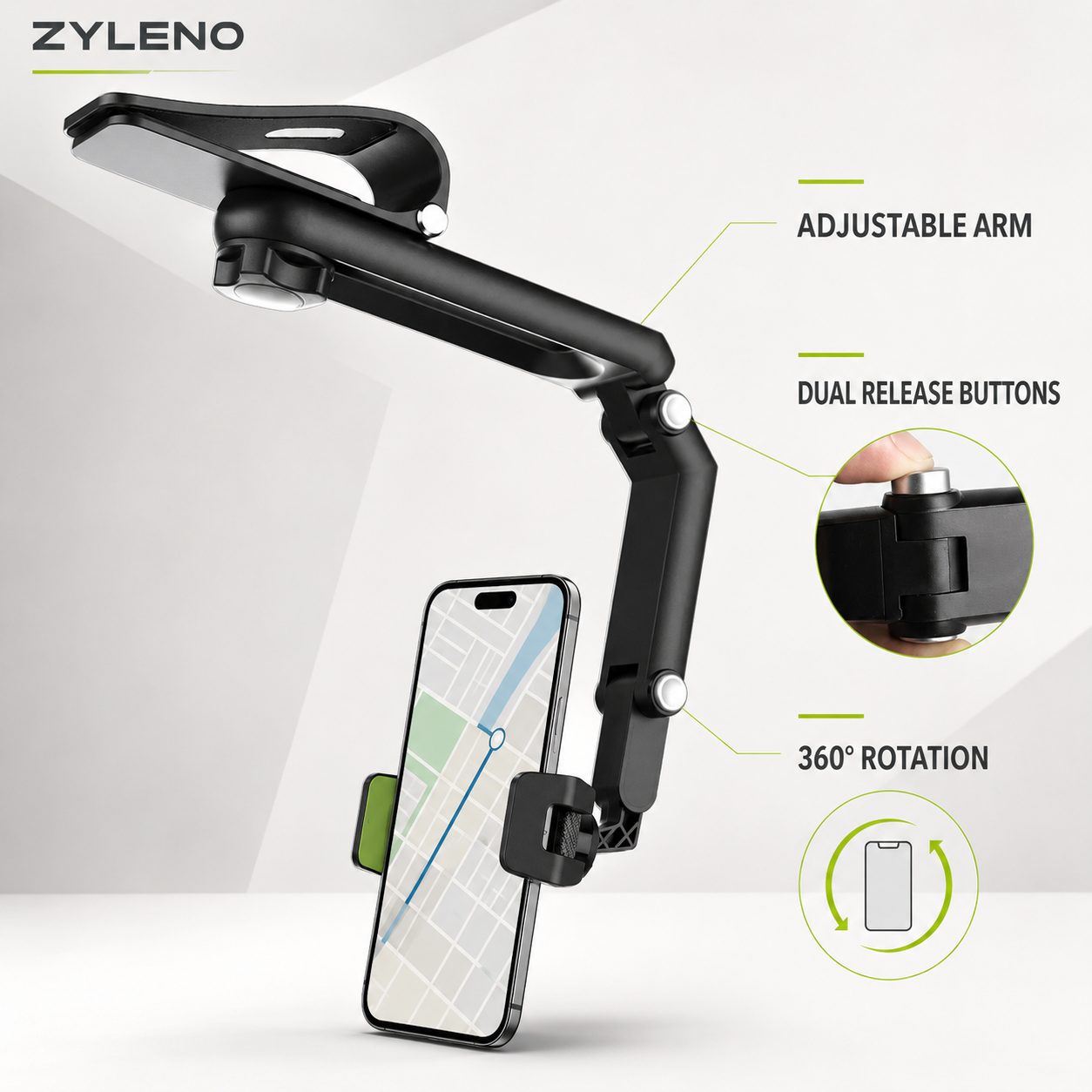 Zyleno Car Phone Mount